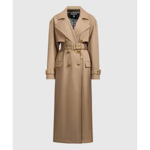 BALMAIN TRENCH COAT WITH BELT