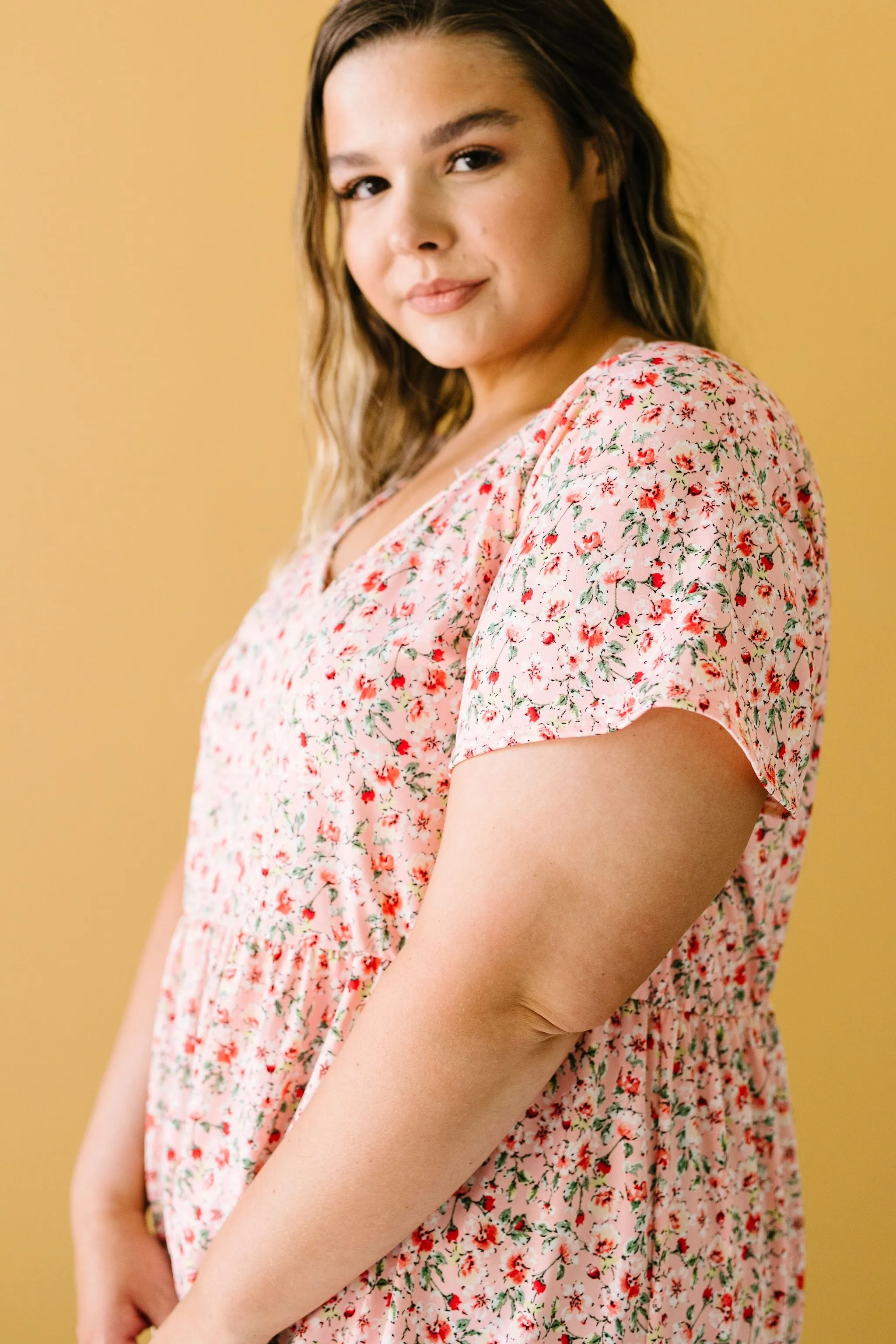 Ditsy Floral Tiered Dress