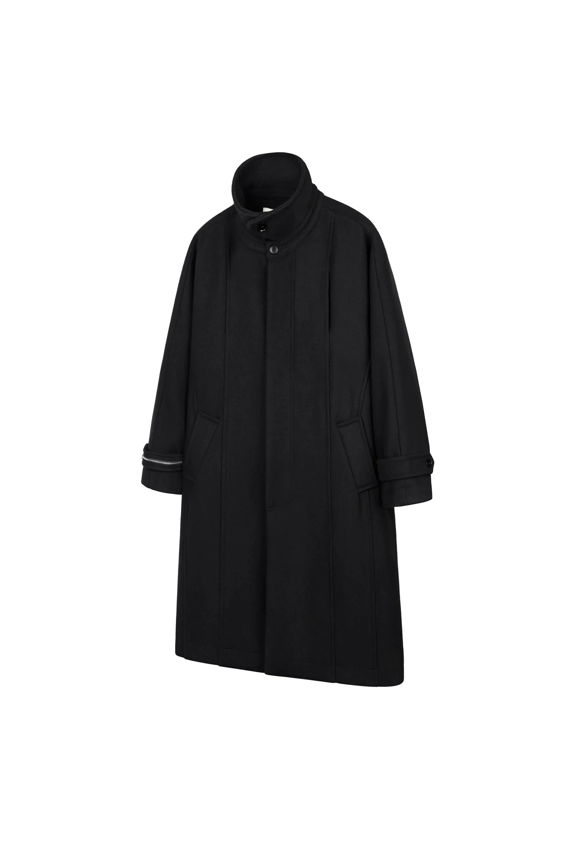 Heavy Wool Blend Coat