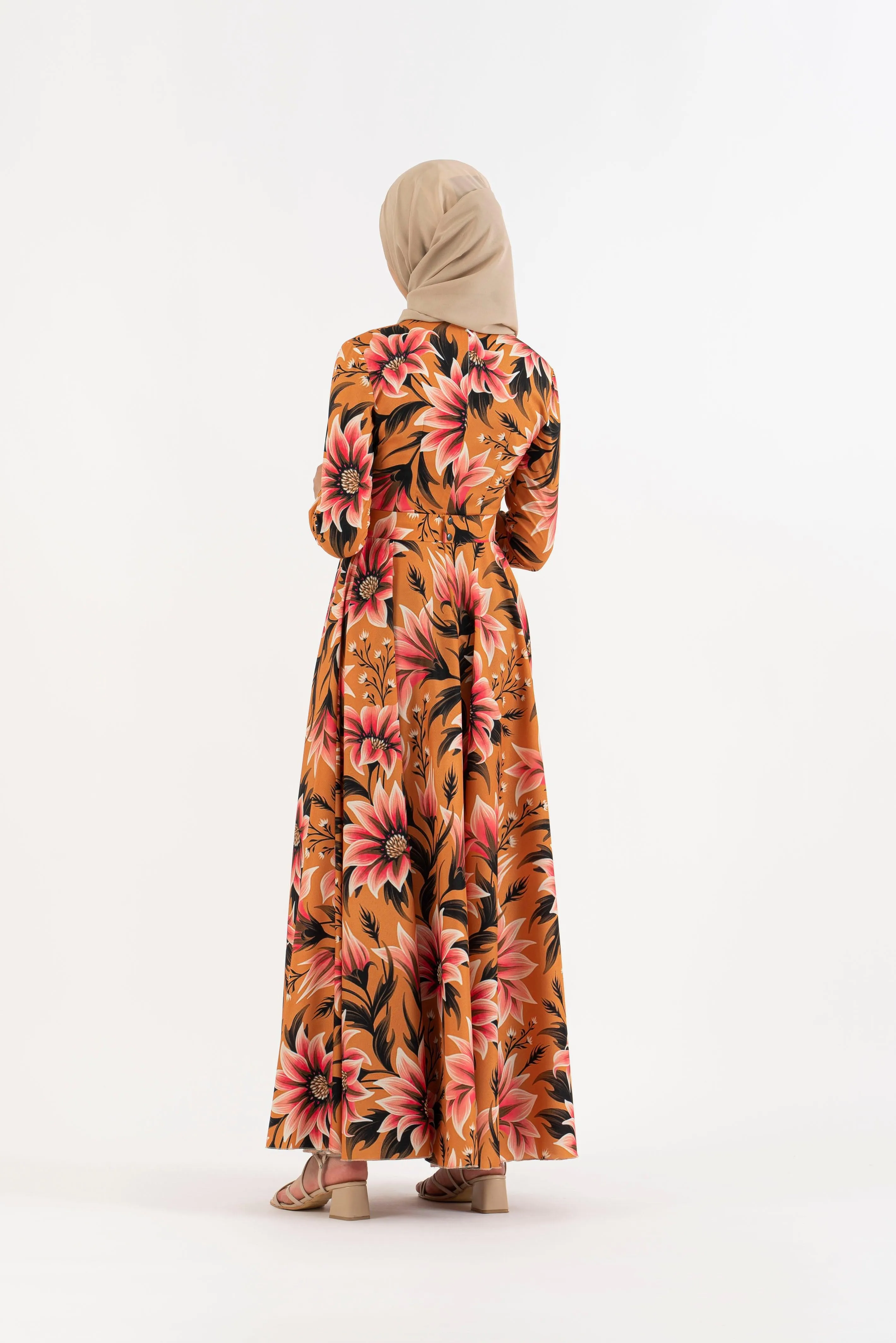 marmalade floral long dress